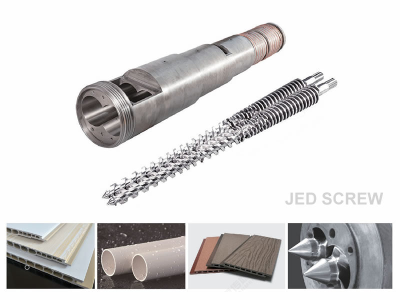 Conical Twin Screw Machine Barrel Extruder Screw Barrel Manufacturer