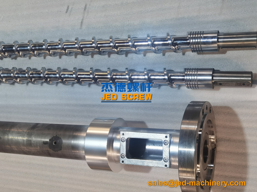 LSZH Special Screw For Wire And Cable - SCREW BARREL OF WIRE AND CABLE EXTRUDER - 2
