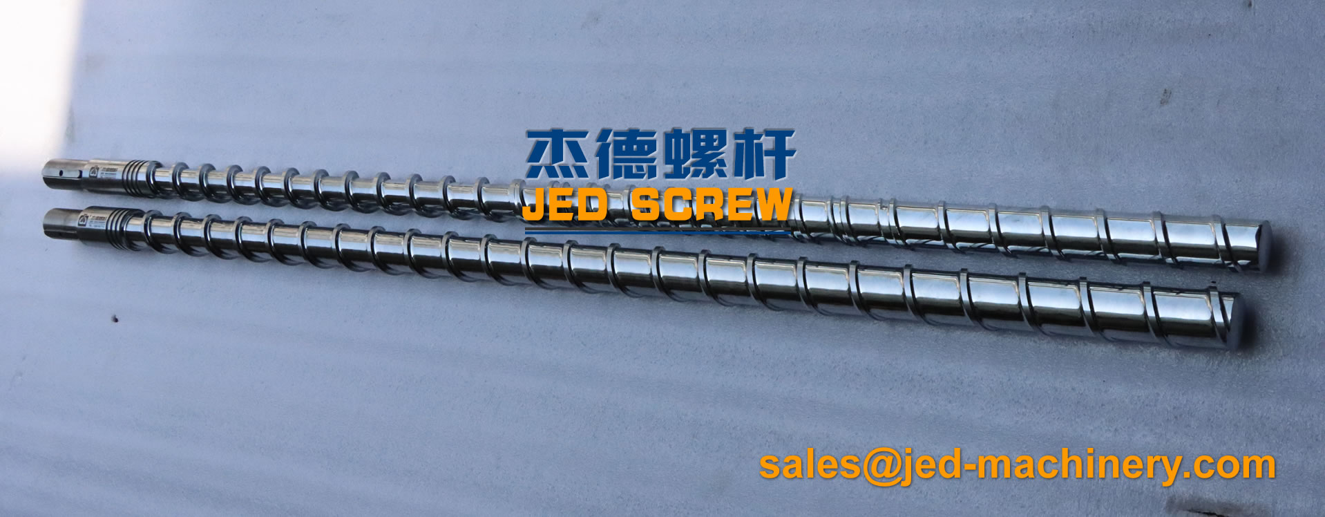 Special Screw for Wire and Cable - SCREW BARREL OF WIRE AND CABLE EXTRUDER - 1