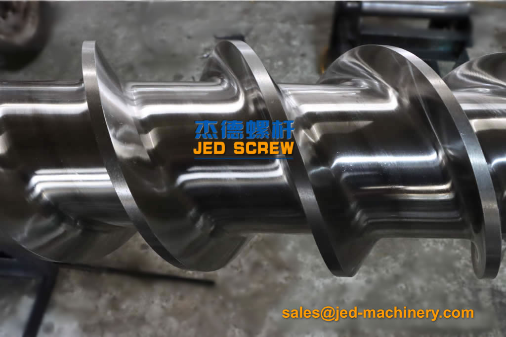 Teflon Screw Barrel - SCREW BARREL OF WIRE AND CABLE EXTRUDER - 3