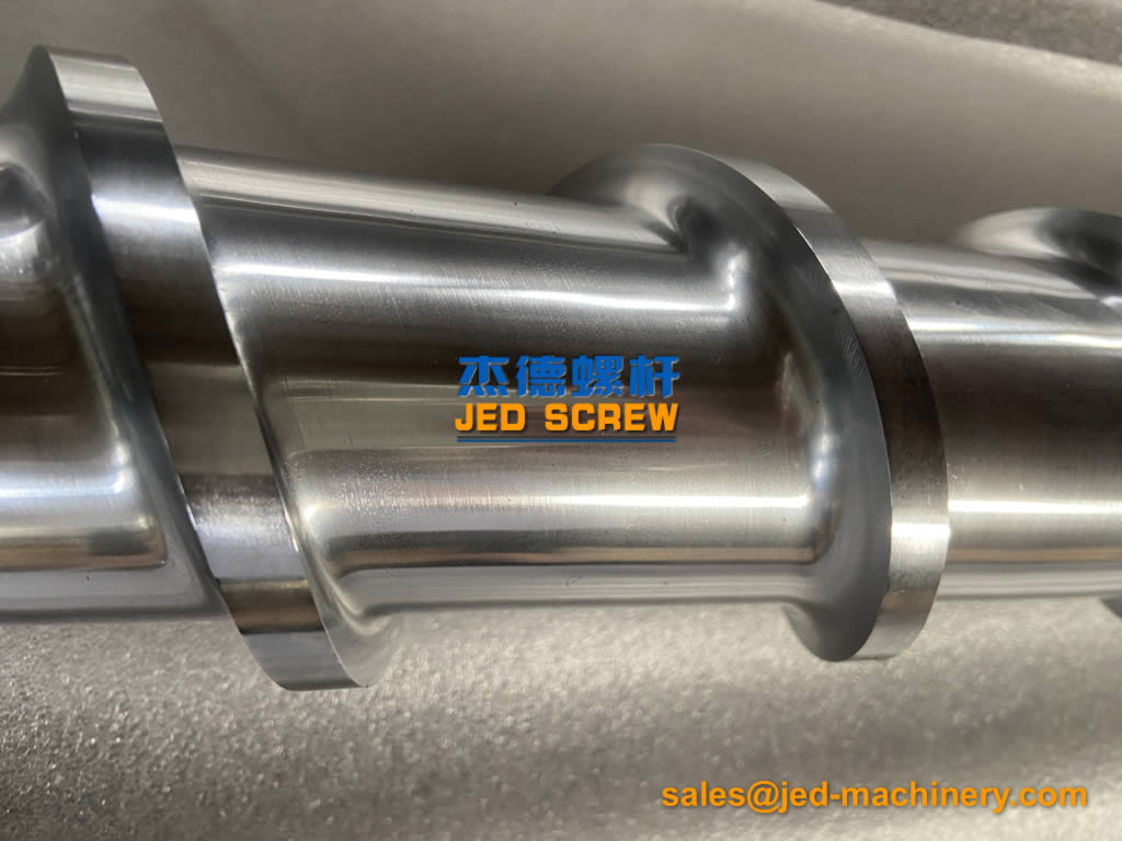 Steel Strip Granulator Extruder Screw Barrel - BIMETALLIC SCREW BARREL - 2