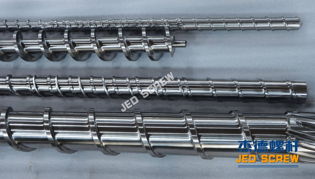 Jed, XLPE, PVC, PE, Low Smoke Halogen-Free Cable Extruder Screw - SCREW BARREL OF WIRE AND CABLE EXTRUDER - 4